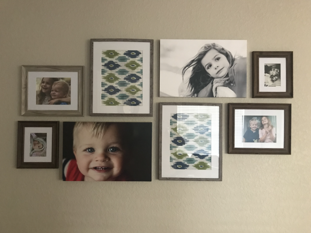 DIY gallery wall